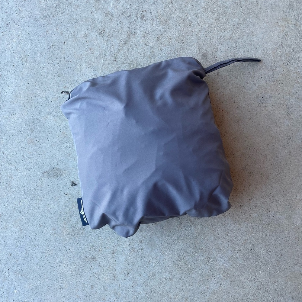Charles River Apparel Pack-N-Go Pullover Grey Windbreaker Size XXXL - Picture 7 of 10